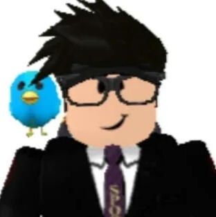 The second profile picture I made and the first time my character was used in my channel! There used to be a bird on my shoulder but then I got rid of it because it was out of place!